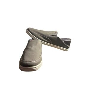 Tommy Hilfiger Men's Clapton Grey Slip-On Shoe Size 9 Boat Shoes Comfort Casual